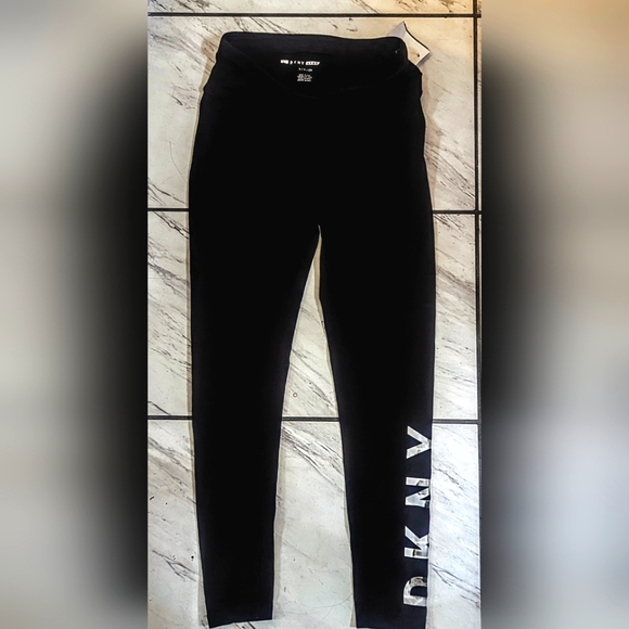 Black DKNY Sport leggings - Picture 1 of 3